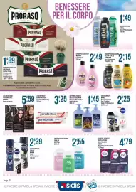 Volantino Sidis Pagina 22: Colorazione permanente Syoss Palette €5,59, Strisce depilatorie Veet Expert €4,79