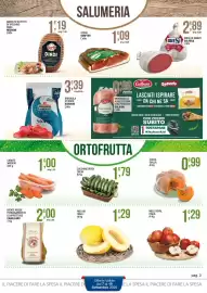 Volantino Sidis Pagina 3: Mele Royal €1,29, Bresì di manzo Golf era €2,89