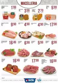 Volantino Sidis Pagina 4: Cotoletta sottile Amadori €2,79, Hamburger di bovino adulto €16,00