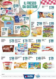 Volantino Sidis Pagina 6: Nesquik Snack €1,89, Formaggio e grissini dippi Kiri €1,49
