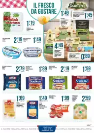 Volantino Sidis Pagina 7: Sottilette senza lattosio €2,19, Fette Kraft burger con cheddar/toast €1,49