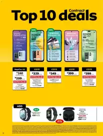 MTN catalogue Page 19: HONOR X7e €329,00, HONOR Watch X5 BT €3.936,00