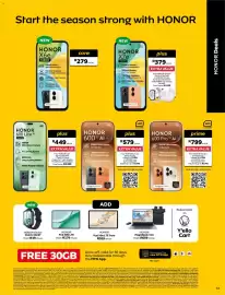 MTN catalogue Page 34: HONOR 600 Lite 5G €44.936,00, HONOR 600 5G AI €57.936,00