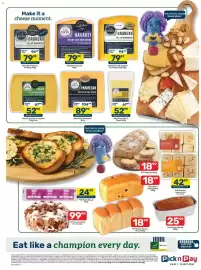 Pick n Pay catalogue week 37 Page 4: Klein River Havarti €79,99, PnP Yellow Raisin Bread 600g €18,99