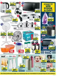 Pick n Pay catalogue Page 7: Pineware 2-Plate Spiral Hotplate €229,99