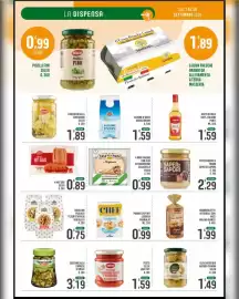 Volantino La Mimosa Supermercati Pagina 13: Paté di Carciofi e Tonno Saper di Sapori €2,29, Hot Dog Selex €0,89
