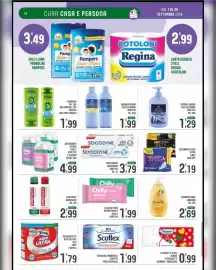 Volantino La Mimosa Supermercati Pagina 14: Assorbenti seta ultra Lines €2,19, Sapone liquido Felce Azzurra classico €1,29