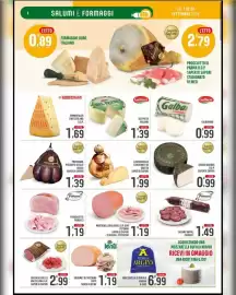 Volantino La Mimosa Supermercati Pagina 4: Salame Napoli Fiorucci €1,49