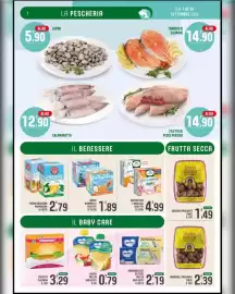 Volantino La Mimosa Supermercati Pagina 7: Mandorle pralinate Sinisi €2,39, Waterstick L'Angelica €4,99