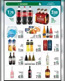 Volantino La Mimosa Supermercati Pagina 9: Powerade vari gusti €0,99, Succhi Santal vari gusti €1,29