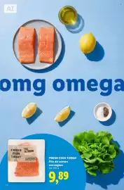 Catalog Lidl Pagină 18: FRESH FISH TODAY File de somon norvegian €9,89
