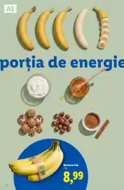 Catalog Lidl Pagină 40: Banane bio €8,99