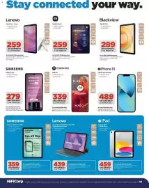 HiFi Corp catalogue Page 3: SAMSUNG Galaxy A07 €279,00, Motorola G85 5G €339,00