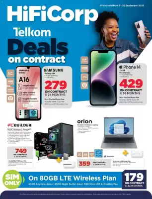 HiFi Corp catalogue (valid until 30-09)