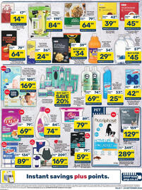 Pick n Pay catalogue Page 2: PnP Muesli Assorted €64,99, PnP or Bok Bites Potato Chips Assorted €34,00