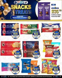 Take 'n Pay catalogue week 37 Page 13: NIK NAKS CHEESE ONLY €24,00, Frimax Tingleers or Pops Assorted €20,00