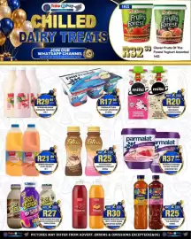 Take 'n Pay catalogue week 37 Page 19: Spring Meadow Drinking Yoghurt €29,99, Clover Krush Ice Tea Assorted €25,00
