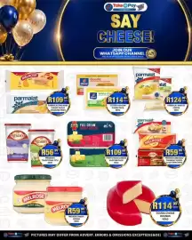 Take 'n Pay catalogue week 37 Page 20: President/Melrose/Parmaiat Cheese Slices €59,99, President Traditional Feta €56,99