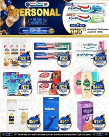 Take 'n Pay catalogue week 37 Page 24: Aquafresh Toothpaste Assorted €35,00, Dawn Body Lotions Assorted €26,99
