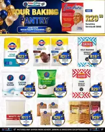 Take 'n Pay catalogue week 37 Page 8: TNP Desiccated Coconut €26,99, Dew Choc Baking Chocolate €29,99