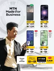 MTN catalogue Page 4: HONOR 600 Lite 5G Enabled €569,00