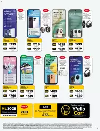 MTN catalogue Page 5: HONOR X9d 5G Enabled €839,00, HONOR X7e LTE €489,00