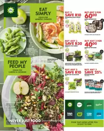 Woolworths catalogue Page 3: Frozen Prawns, Mixed Lettuce Bags €40,00