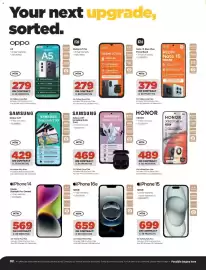 HiFi Corp catalogue Page 2: SAMSUNG Galaxy A37 including Buds Core €469,00, IPhone 16e €659,00