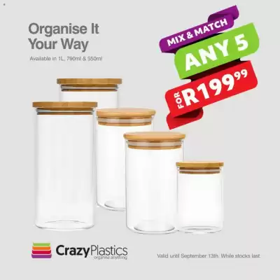 Crazy Plastics (valid until 13-09)