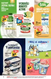 Albert leták | Supermarket Strana 4: Danone Activia Kefír bílý €21,90, Danone Activia €10,90