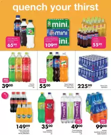 Save Hyper catalogue Page 16: Coo-Ee Cooldrink €39,00, Pepsi Regular/Mountain Dew/Mirinda 2lt €55,00