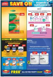 Chemist Warehouse catalogue Page 11: Elevit Breastfeeding €35,99, Inner Health Multivitamin Plus Probiotics €29,97