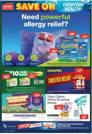 Chemist Warehouse catalogue Page 16: Listerine Cool Mint €6,99, Listerine Total Care €12,00
