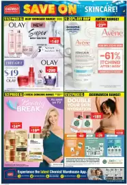 Chemist Warehouse catalogue Page 31: Olay Free Gift €49,00, L'Oréal Paris Le Duo Age Defying Serum €34,99