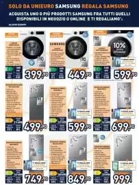 Volantino Unieuro settimana 37 Pagina 10: Frigorifero combinato F1RST 75 AI €999,00