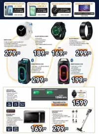 Volantino Unieuro settimana 37 Pagina 5: Scopa senza fili Jet 75 €299,90, Microonde Silver Samsung €169,99