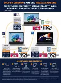 Volantino Unieuro settimana 37 Pagina 6: Galaxy Book6 €899,90