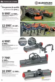 Catalogue Espace emeraude page 16: EUROFARM Broyeur double attelage €7.799,00