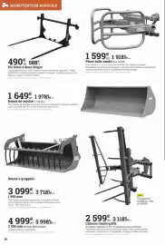 Catalogue Espace emeraude page 18: BRUNEAU Pince balle ronde €1.599,00, BRAUN Pic botte à deux doigts €490,00