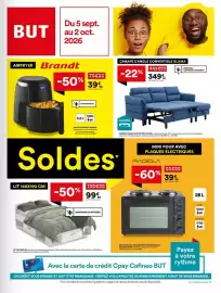 Catalogue BUT page 1: LIT CHICAGO 140 €99,99, Brandt AIR FRYER €39,99