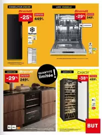 Catalogue BUT page 5: Brandt CONGÉLATEUR ARMOIRE €449,99, Brandt Cave à vin €249,99