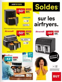 Catalogue BUT page 7: Brandt AIRFRIER DOUBLE BAC €49,99, Brandt AIR FRYER €79,99