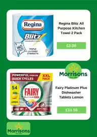 Morrisons leaflet week 37 Page 5: Regina blitz all purpose kitchen towel €3,00