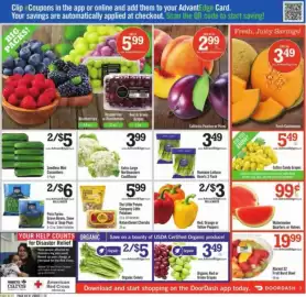 Price Chopper weekly ad Page 3: The little potato company little potatoes €5,99, Watermelon Quarters or Halves €0,99