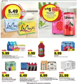 Meijer weekly ad week 37 Page 13: Monster Energy Drinks €21,99, OHy Sparkling Water €5,99