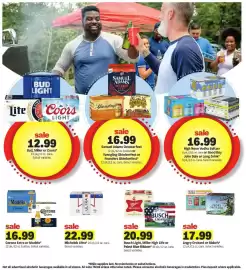 Meijer weekly ad week 37 Page 18: Michelob Ultra €22,99, Busch Light, Miller High Life or Pabst Blue Ribbon €20,99