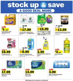 Meijer weekly ad week 37 Page 20: All Free & Clear Liquid Laundry Detergent €17,99, Dawn Ultra Liquid Dish Soap €9,99