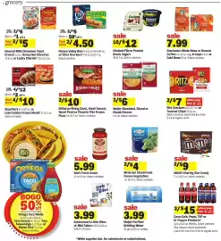 Meijer weekly ad week 37 Page 3: DiGiorno Rising Crust €10,00, Nature Valley Bars or Fiber One Bars €4,50