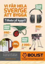 Järnia reklamblad Sida 1: Alko vedklyv lsh 520/5 €3.990,00, Hörby Bruk skottkärra ekeby 90 pfg classic €990,00