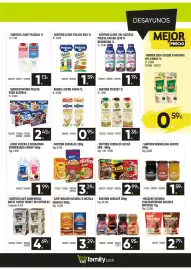 Catálogo Family Cash Página 11: Nestlé surtido cereales €2,99, Alpro bebida avena €0,95